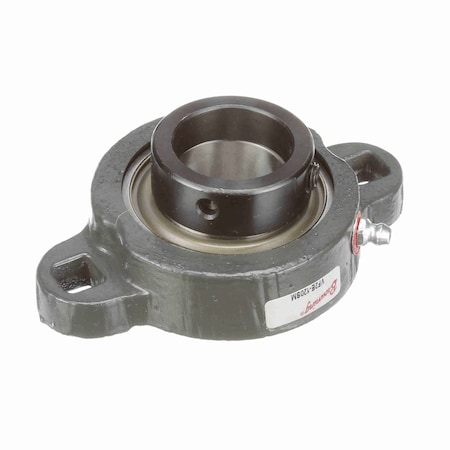 Browning Mounted Ductile Iron Two Bolt Flange Ball Bearing - 52100 Bearing Steel - Eccentric Lock VF2E-120SM
